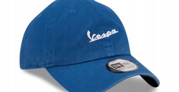 Vespa czapka z daszkiem essential classic blue